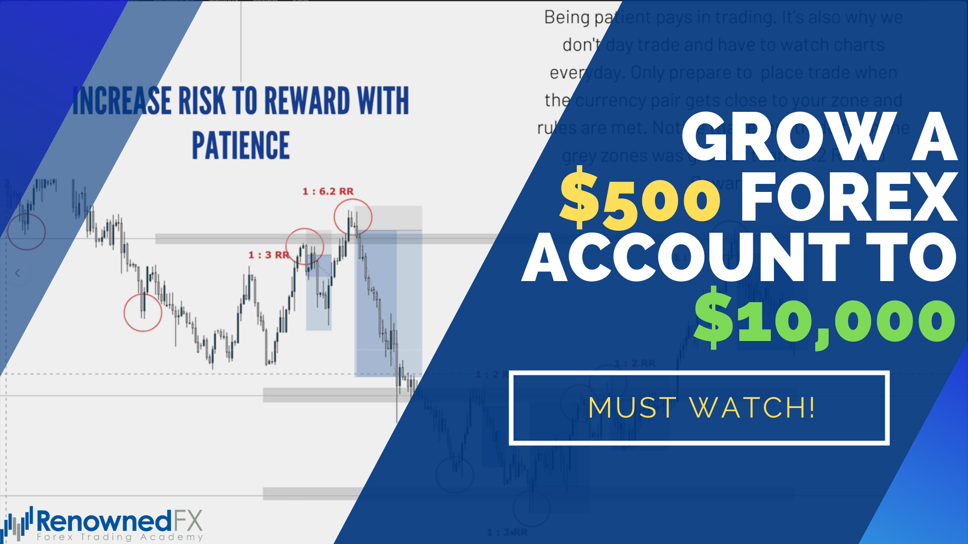 Beginner Forex Trading : Grow a $500 account to $10,000 with a busy Schedule